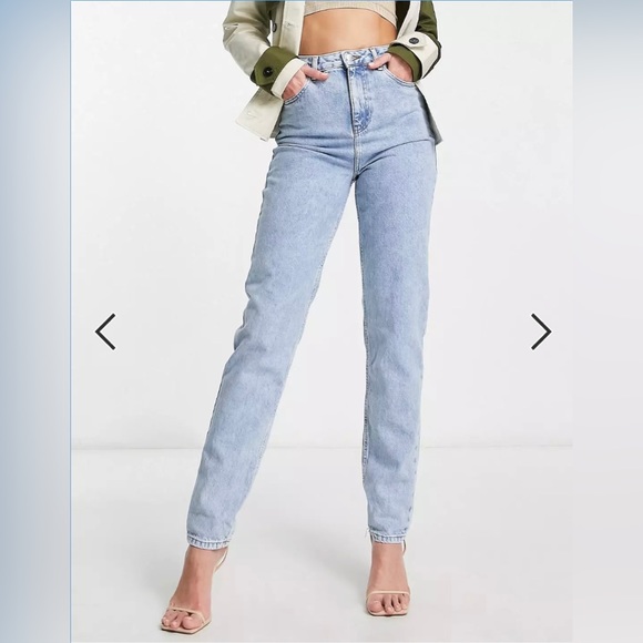 ASOS Design Tall Relaxed Mom Jeans - Picture 1 of 1